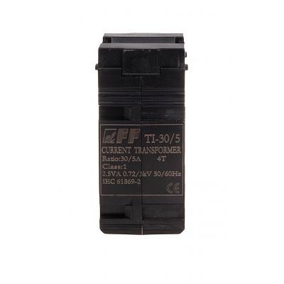 Przekładnik prądowy 30/5A fi22 kl. 0,5 TI-30-5 F&F (TI-30-5)