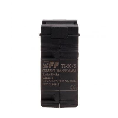 Przekładnik prądowy 50/5A fi22 kl. 0,5 TI-50-5 F&F (TI-50-5)
