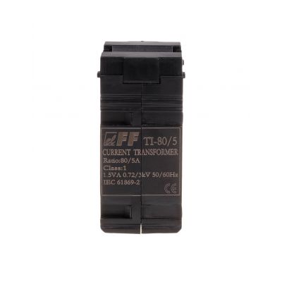 Przekładnik prądowy 80/5A fi22 kl. 0,5 TI-80-5 F&F (TI-80-5)