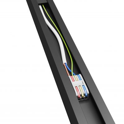 Oprawa liniowa n/t ALLDAY BASIC 20W/30W/40W 3CCT 230V 115st IP20 1203x42x37mm CZARNY OP 5 lat gw. Spectrum LED (SLI047313CCT_PW)