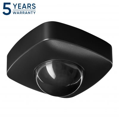 Czujnik ruchu i obecności 360st. IP65 2000W 3 sensory czarny ORNO (OR-CR-255/B)
