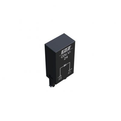 Moduł przeciwprzepięciowy do przekaźników z cewką 24V DC F&F (GN-V-24)
