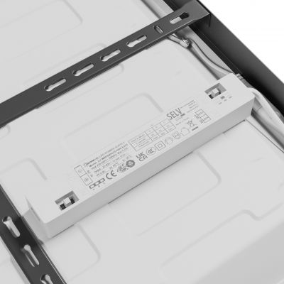 Panel LED NYMPHEA SELECT 24W/35W/40W ciepła/neutralna/zimna 230V 120ST IP20 40X40 czarny  (SLI031060CCT_PW)
