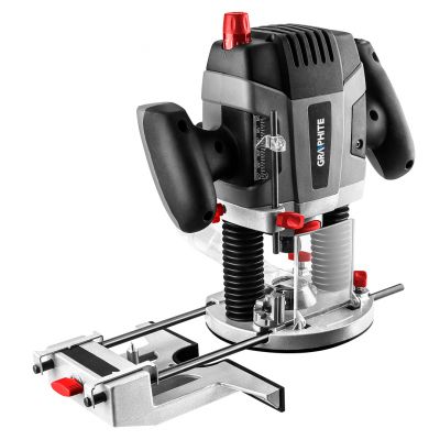 Frezarka górnowrzecionowa 1300W uchwyt 6-12mm GRAPHITE 59G717 GTX (59G717)
