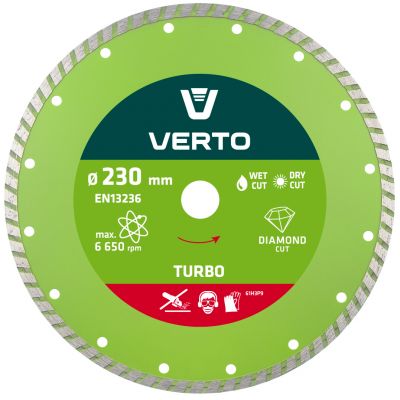 Tarcza diamentowa 230 x 22,2 mm, turbo 61H3P9 GTX (61H3P9)