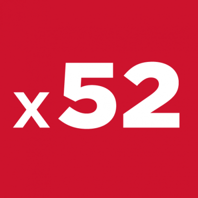 Końcówki wkrętakowe z uchwytem zestaw 52szt, Top Tools 39D357 GTX (39D357)