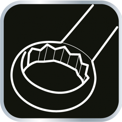 Klucz płasko-oczkowy 17x210mm NEO 09-717 GTX (09-717)