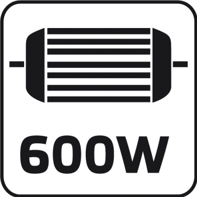 Nożyce do żywopłotu 600W szerokość cięcia 450mm VERTO 52G567 GTX (52G567)