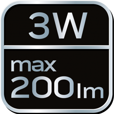 Aluminiowa Latarka 200 lum zoom IPX7 3xAAA NEO 99-101 GTX (99-101)