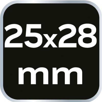 Klucz płaski dwustronny 25x28mm NEO 09-825 GTX (09-825)