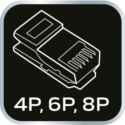Szczypce do końcówek telefonicznych 4P 6P 8P NEO 01-501 GTX (01-501)