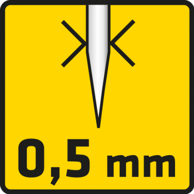 Nóż z ostrzem łamanym 18mm 3 ostrza TOPEX 17B168 GTX (17B168)