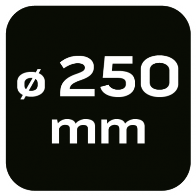 Tarcza do pilarki widiowa 250x30mm 100 zębów do aluminium GRAPHITE 55H611 GTX (55-611)