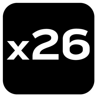Zestaw bitów 26szt, GRAPHITE 56H604 GTX (56-604)