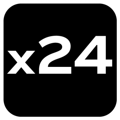 Zestaw bitów 24szt, GRAPHITE 56H610 GTX (56-610)