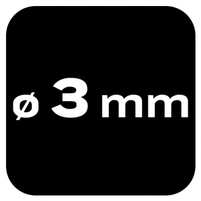 Wiertło do metalu HSS-Co 3,0mm GRAPHITE 57H020 GTX (57-020)