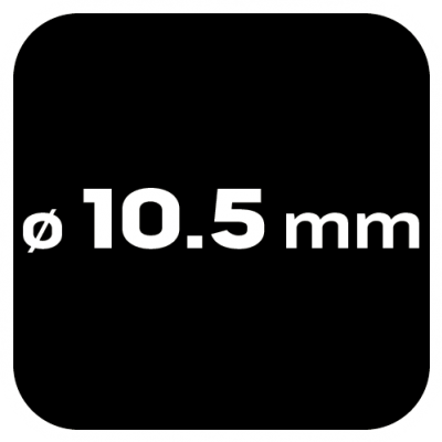 Wiertło do metalu HSS-Co 10,5mm GRAPHITE 57H056 GTX (57-056)