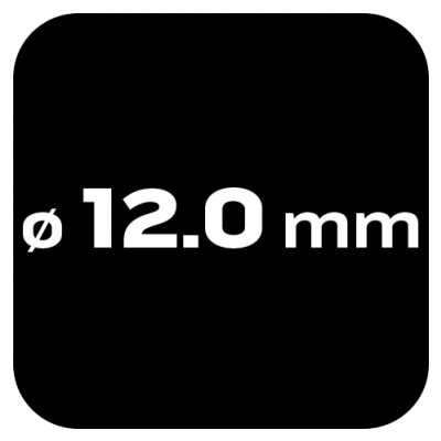 Wiertło do metalu HSS-Co 12,0mm GRAPHITE 57H062 GTX (57-062)