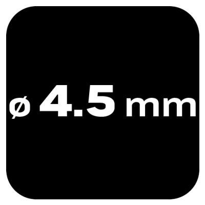 Wiertło do metalu HSS-TiN 4,5mm GRAPHITE 57H128 GTX (57-128)