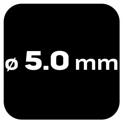 Wiertło do metalu HSS-TiN 5,0mm GRAPHITE 57H132 GTX (57-132)