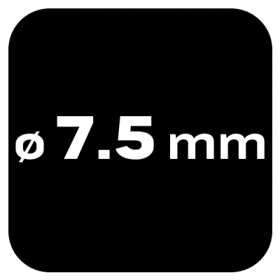 Wiertło do metalu HSS-TiN 7,5mm GRAPHITE 57H144 GTX (57-144)