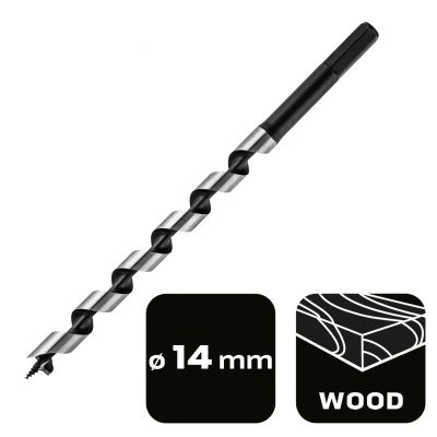 Wiertło do drewna spiralne 14x250mm GRAPHITE 57H360 GTX (57-360)