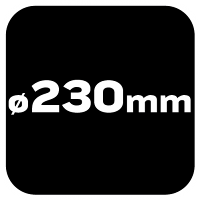 Tarcza diamentowa 230x22,2mm turbo super cienka GRAPHITE 57H623 GTX (57-623)