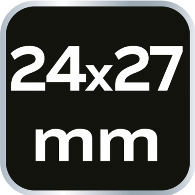 Klucz płaski dwustronny 24x27mm NEO 09-824 GTX (09-824)