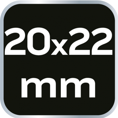Klucz oczkowy odgięty 20x22mm NEO 09-920 GTX (09-920)