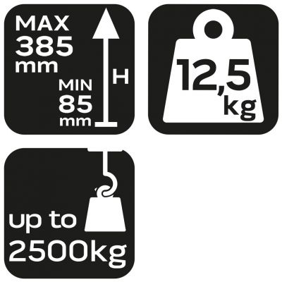 Podnośnik warsztatowy niskoprofilowy żaba lewarek 2,5t 11-733 NEO TOOLS GTX (11-733)