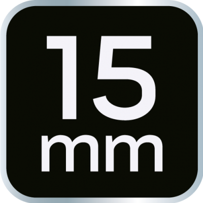 Nasadka udarowa 1/2" 15x38mm Cr-Mo NEO 12-215 GTX (12-215)