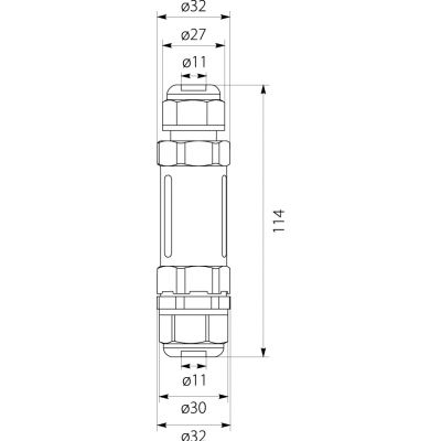 SPN 325 złączka kablowa mufa 3x2,5mm2 39.325 OPATÓWEK (39.325)
