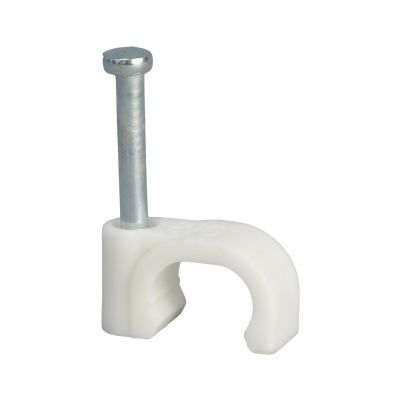 FLOP-8/6 Uchwyt kablowy płaski YDYp 2x2,5 (100szt) 27.86 OPATÓWEK (27.86)