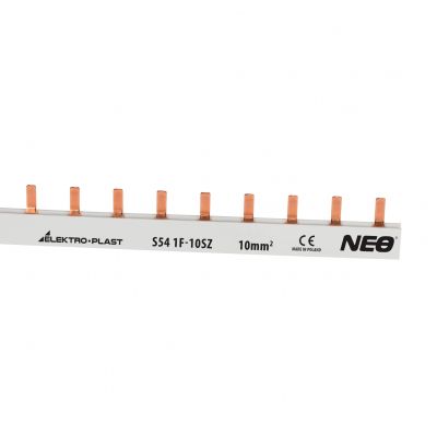 Szyna łączeniowa pinowa 1P 54M 10mm2 S54 1F-10SZ typu PIN 45.214 OPATÓWEK (45.214)