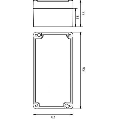 Puszka hermetyczna PHP-58 62.58 OPATÓWEK (62.58)