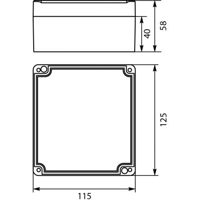 Puszka hermetyczna PHP-59 62.59 OPATÓWEK (62.59)