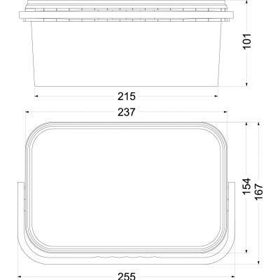 Uchwyt USMP-3 (600szt) box OPATÓWEK (16.23)