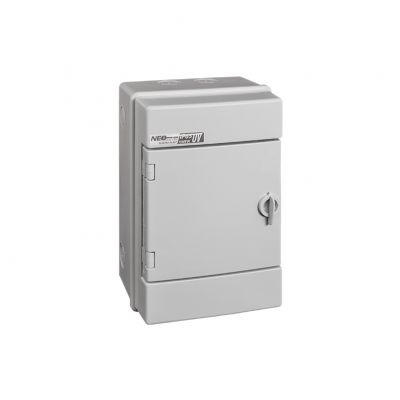 Rozdzielnica hermetyczna natynkowa 1x4 IP65 500VAC/1000VDC RH-4/UV 36.904 OPATÓWEK (36.904)