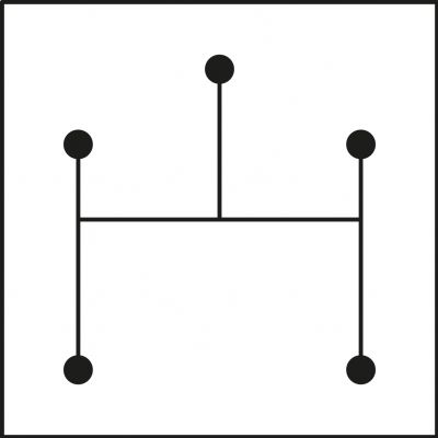 Blok rozdzielczy 2x4-70mm2 + 2x4-50mm2 + 1x4-25mm2 niebieski DB6-N 48.38 OPATÓWEK (48.38)