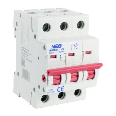 Rozłącznik izolacyjny modułowy 3P 63A DL 1P 63A FR/63A/3P 87.110 OPATÓWEK 87.110 OPATÓWEK (87.110)