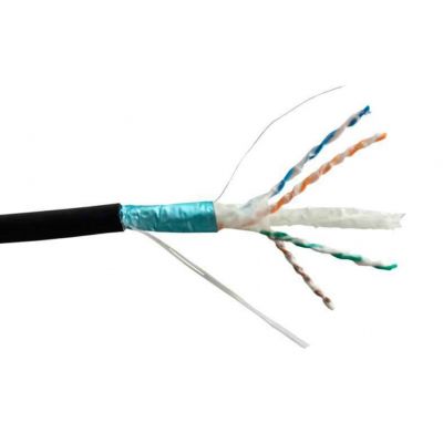 Kabel SecurityNET F/UTP kat.6A zewnętrzny żel. 500m SEC6AFTPG C&C Partners (SEC6AFTPG)
