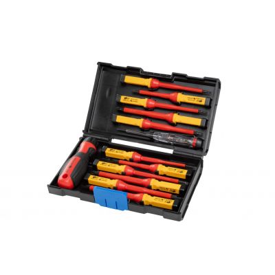 Zestaw wkrętaków 1000V stal S2 13el. HT1S997 Hoegert Technik (HT1S997)