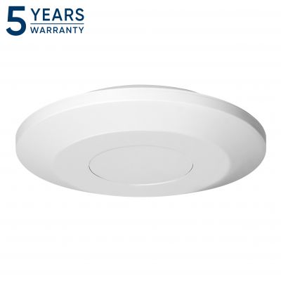Ultrasoniczny czujnik ruchu i obecności 360° IP20 2000W ultra płaski biały ORNO (OR-CR-298/W)