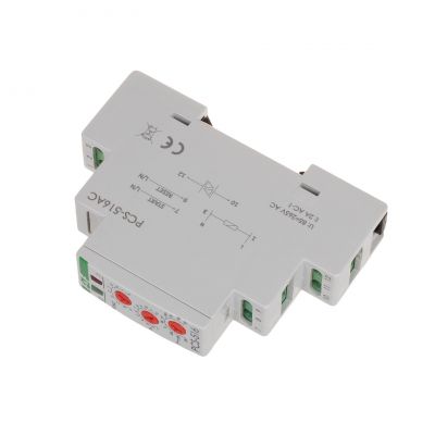 Przekaźnik czasowy 10-funkcyjny. Z wejściami START i RESET. PCS-516AC F&F (PCS-516AC)