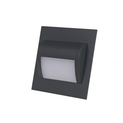 Oprawa schodowa LED Inga antracyt 1,2W 5900K LS-IAC F&F (LS-IAC)