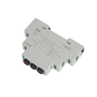 Trójfazowa lampka kontrolna z zabezpieczeniem (zielona) LK-BZ-3G F&F (LK-BZ-3G)