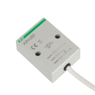 Automat zmierzchowy z wewnętrznym czujnikiem światłoczułym do załączania oświetlenia LED AZH-LED F&F (AZH-LED)