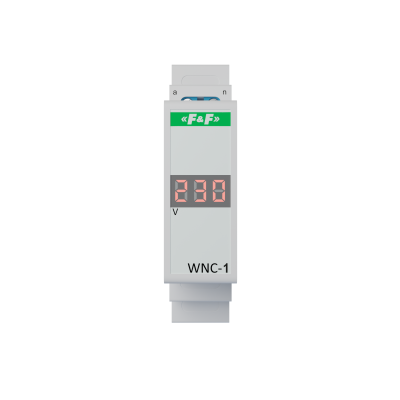 Modułowy wskaźnik napięcia - 1 fazowy LCD WR-1 F&F (WNC-1)