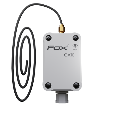 GATE-G (kolor szary) 2 kanałowy sterownik bram Wi-Fi WI-TO2S2-G F&F (WI-TO2S2-G)