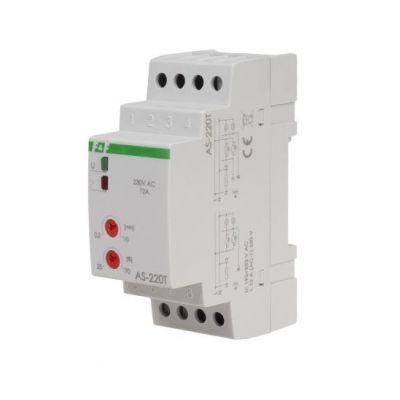 Automat schodowy 230V AC z ostrzeganiem i przeciwblokadą do LED AS-220T F&F (AS-220T)